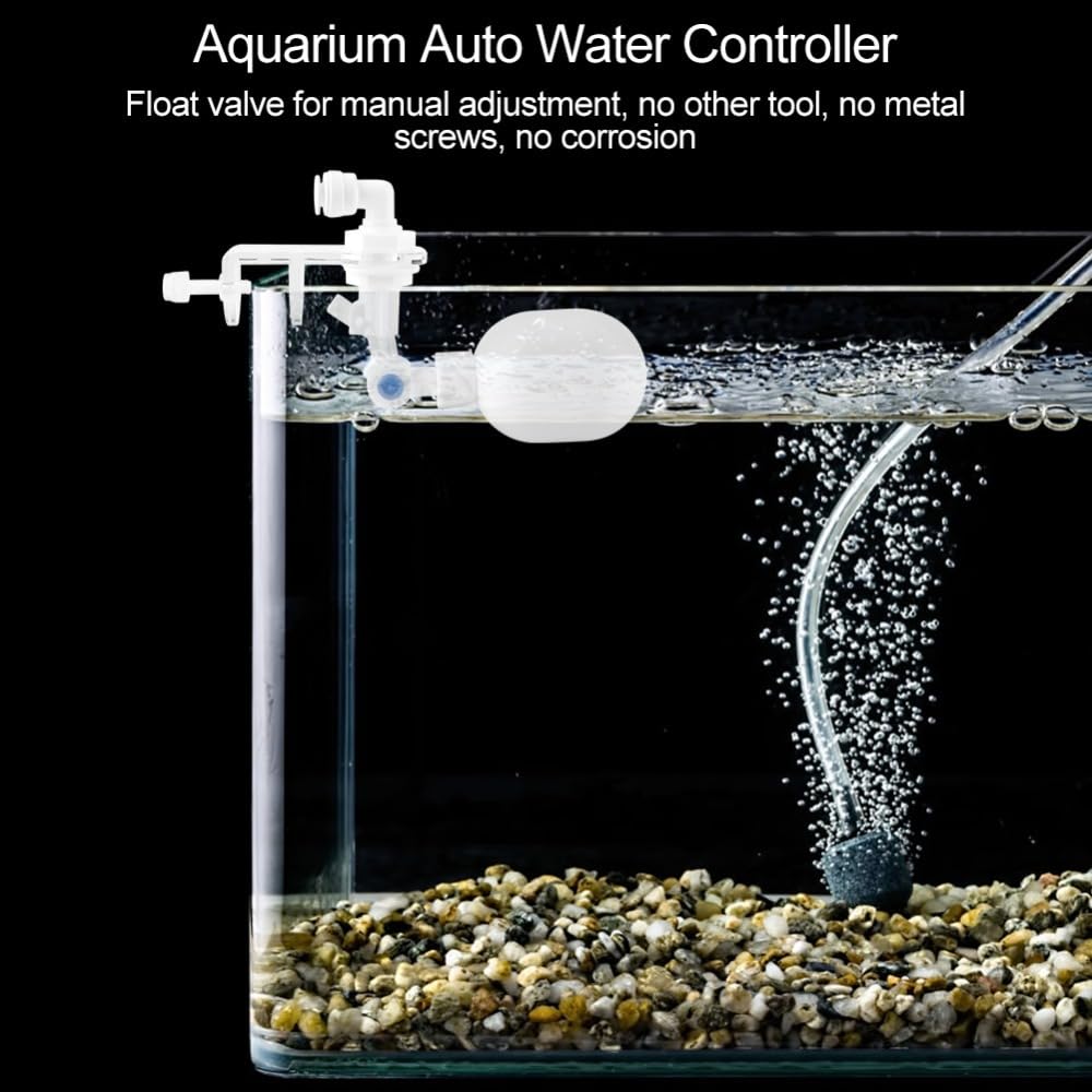Aquarium Auto Water Filler Adjustable Float Valve with Bracket I39554