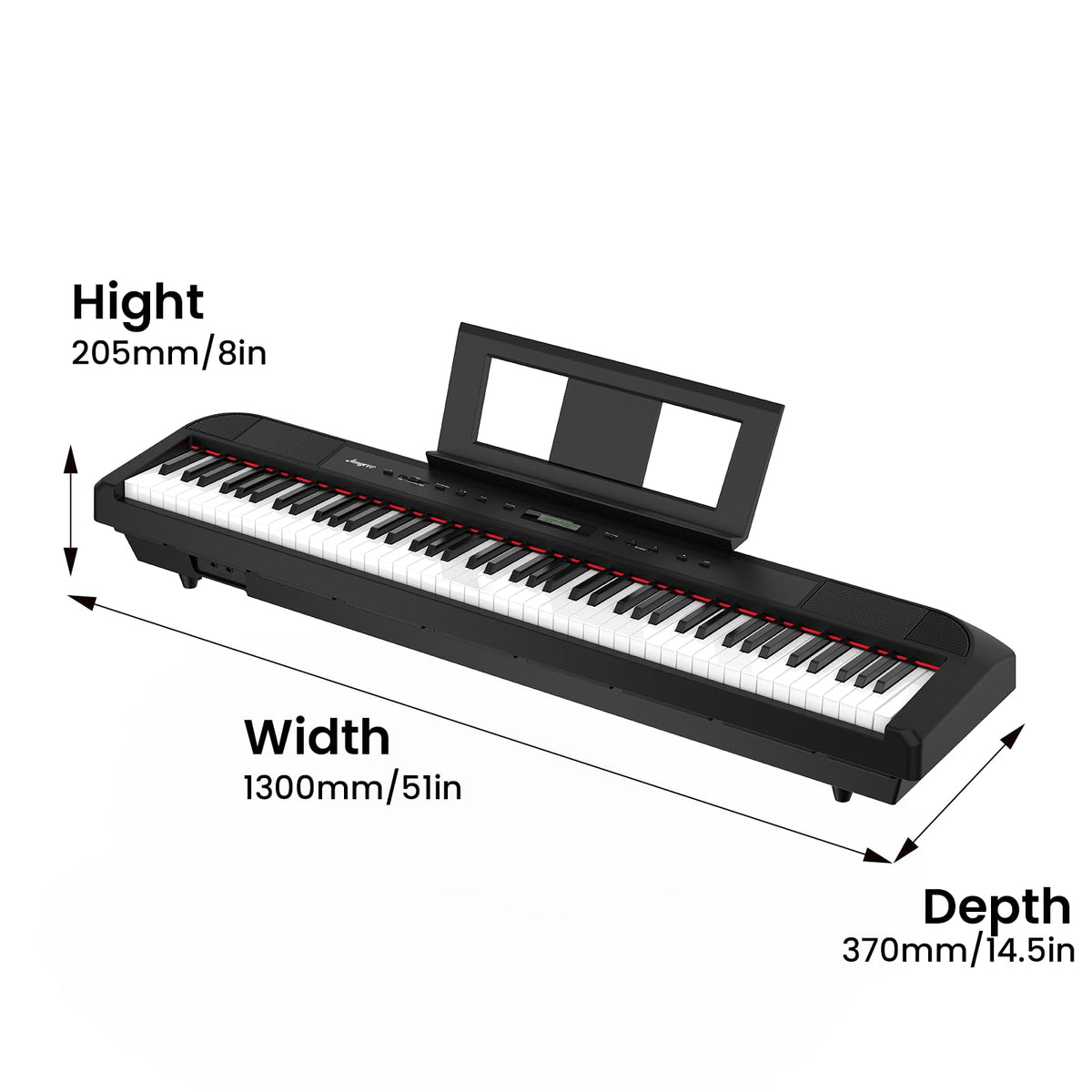 88-Key Weighted Hammer Action Digital Piano I202