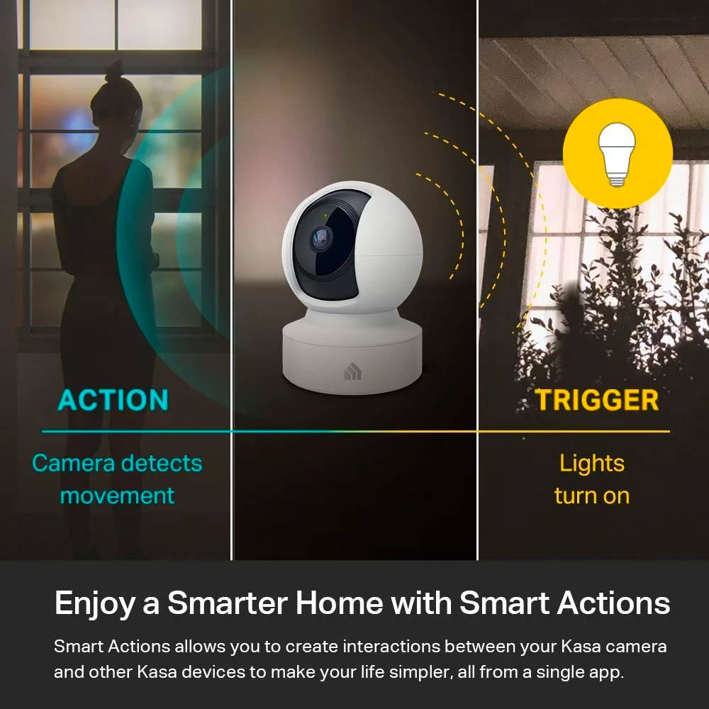 1080p Indoor Pan/Tilt Wired Security Camera O356635