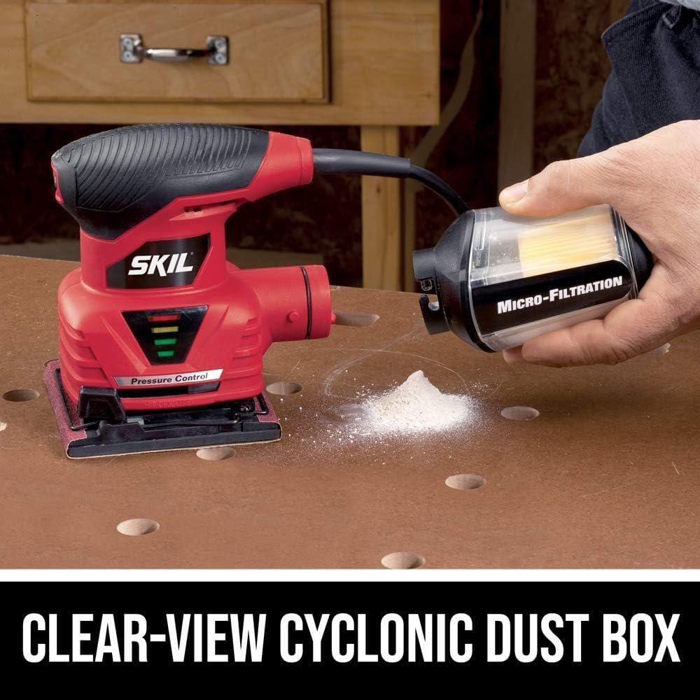 2 Amp 1/4-Inch Sheet Sander with Dust Canister A197295