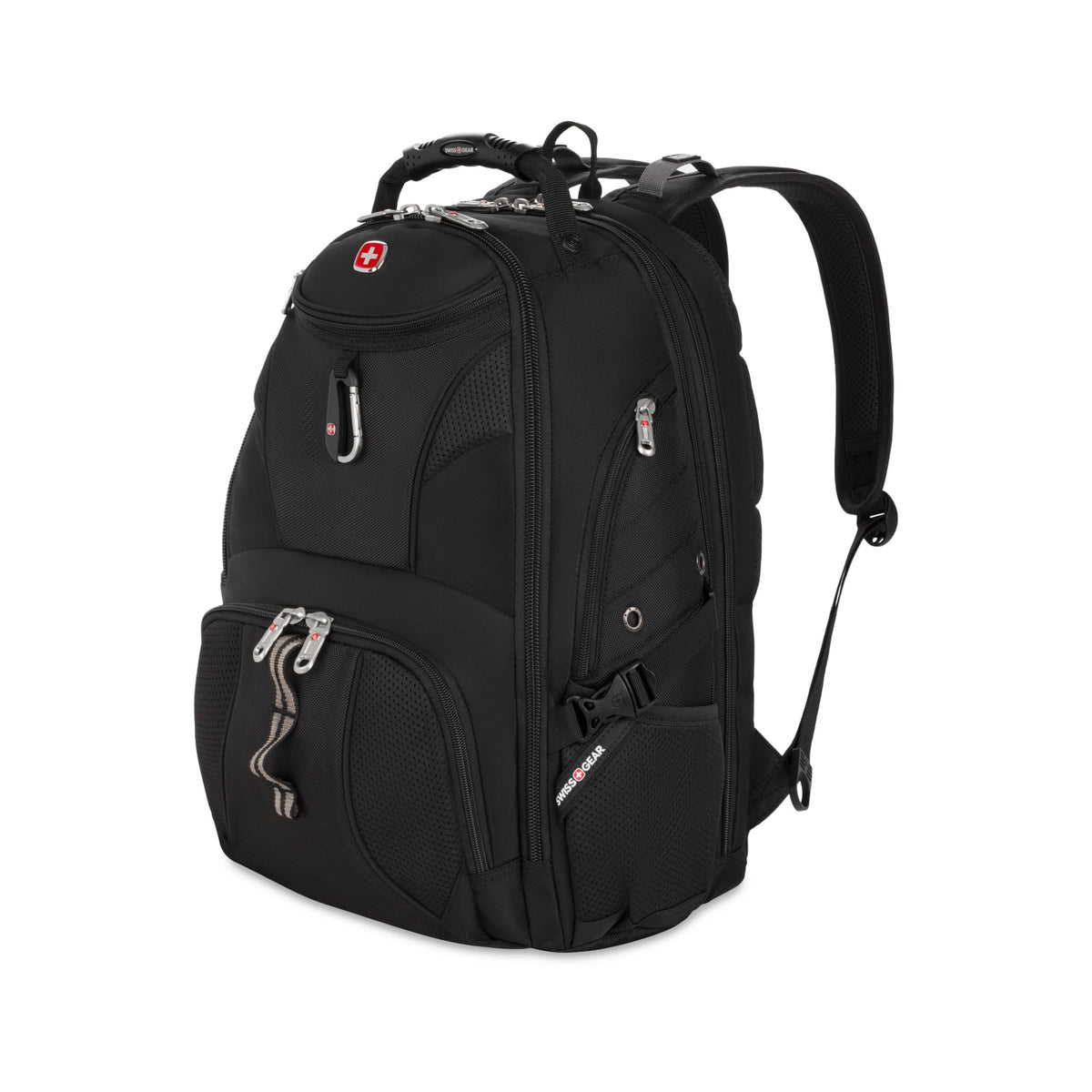 Black 17-Inch Laptop Backpack with Tablet Pocket A7819