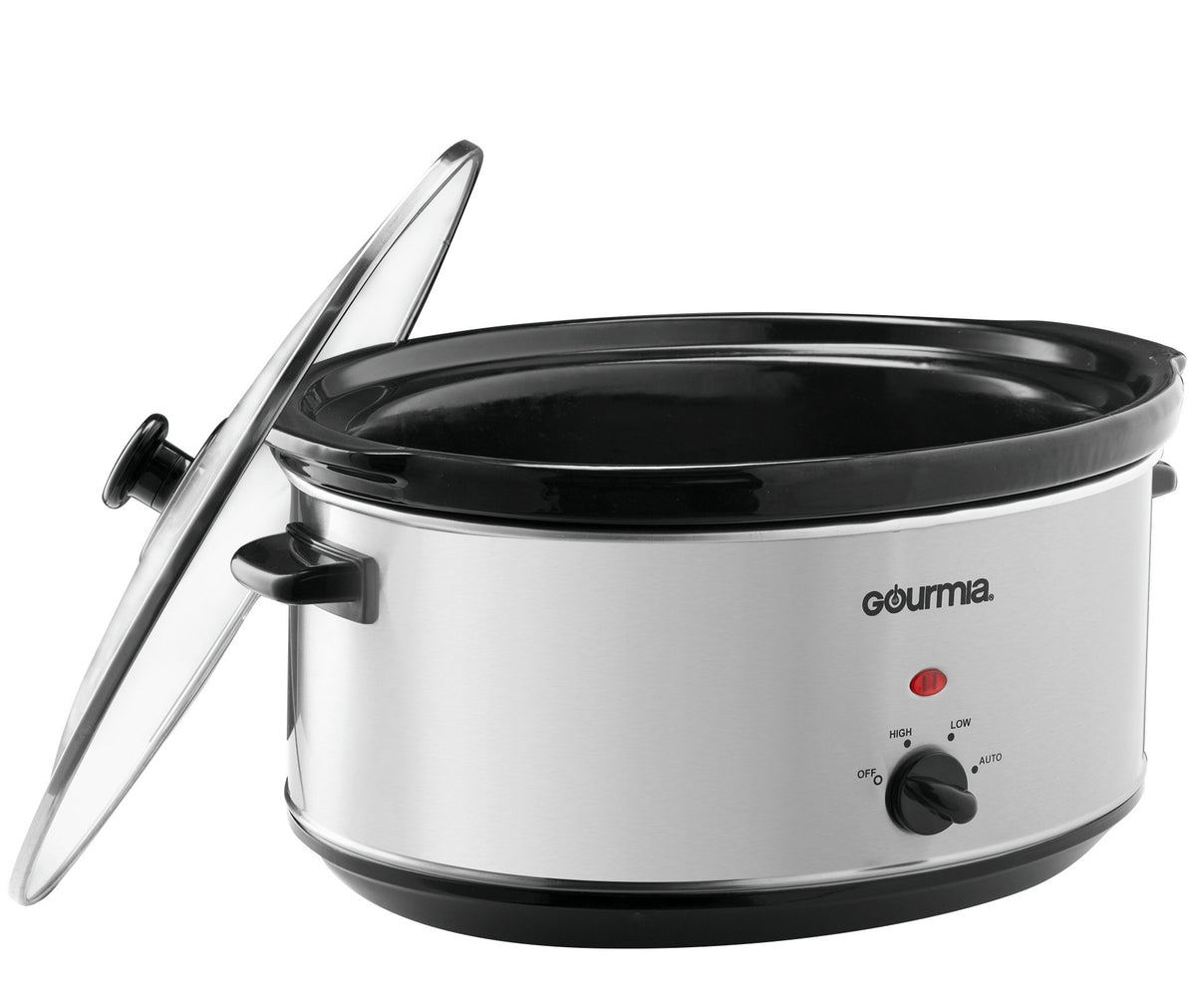 7 Qt Stainless Steel Slow Cooker V433