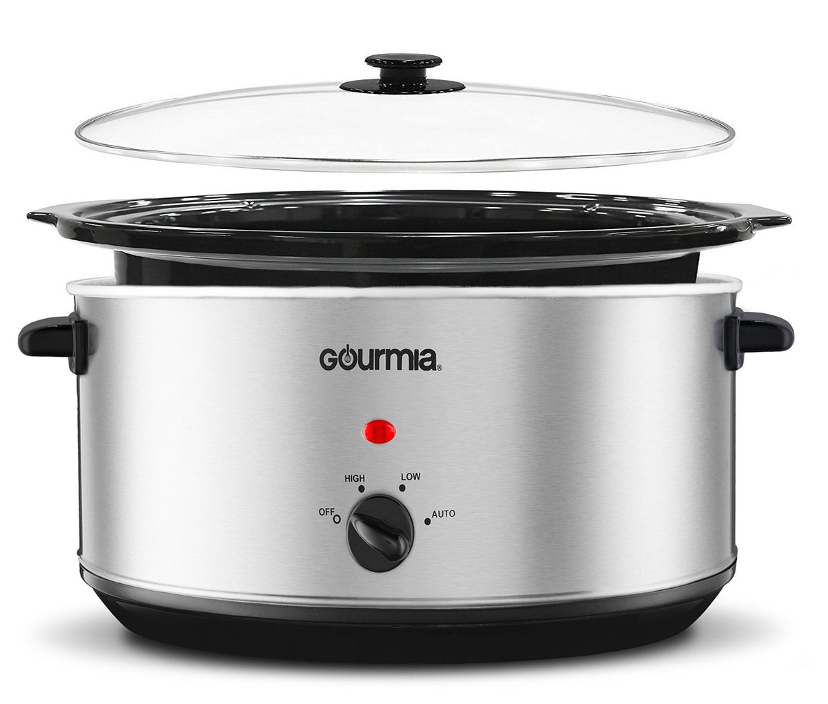 7 Qt Stainless Steel Slow Cooker V433