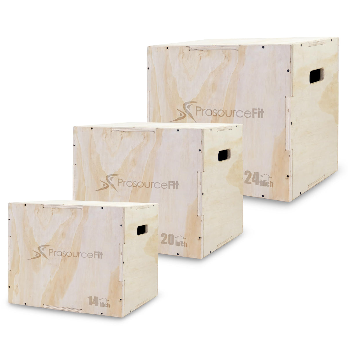 3-in-1 Wood Plyometric Jump Box R146925