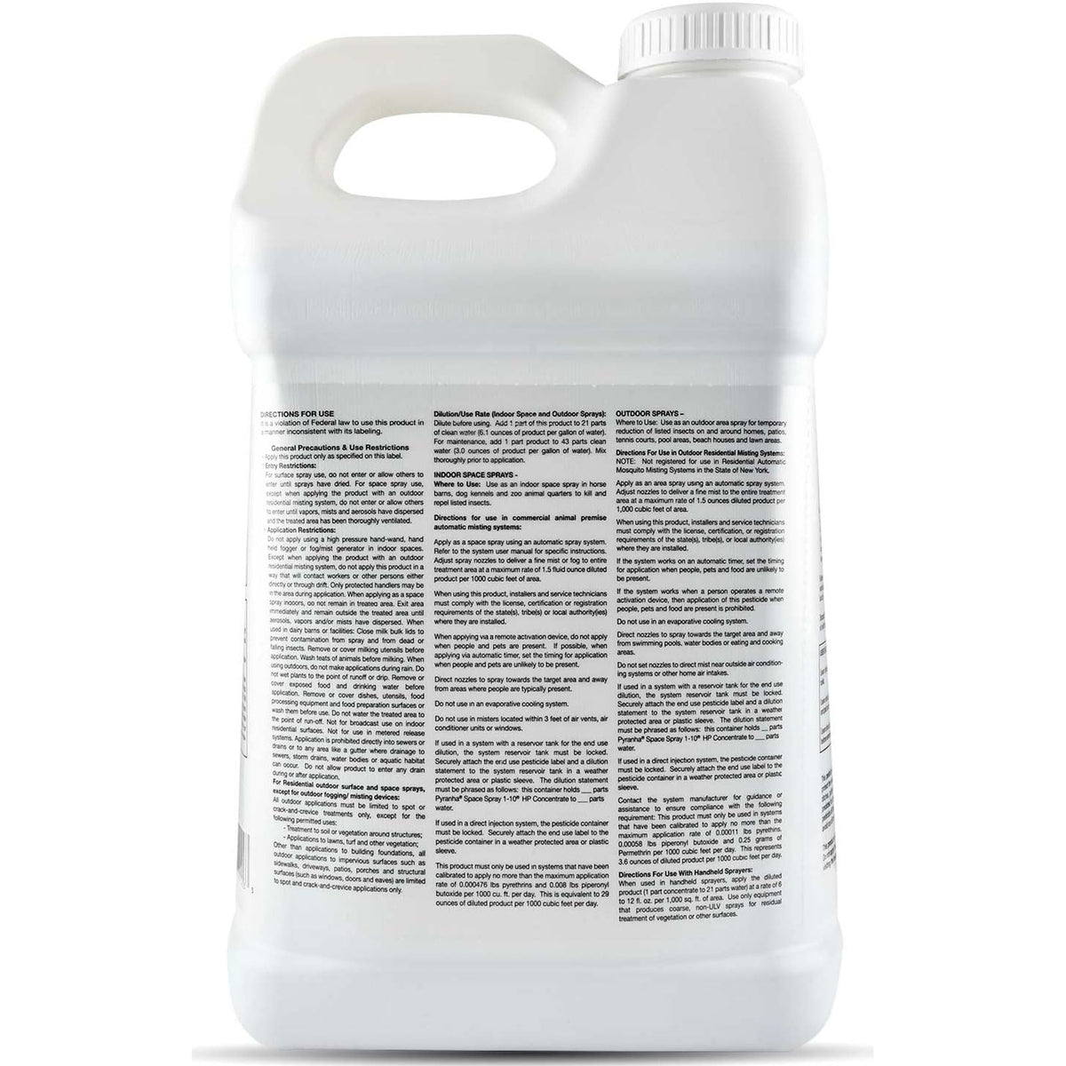 1-10 HP Concentrate Refill 2.5 Gallon Fly Control E292940
