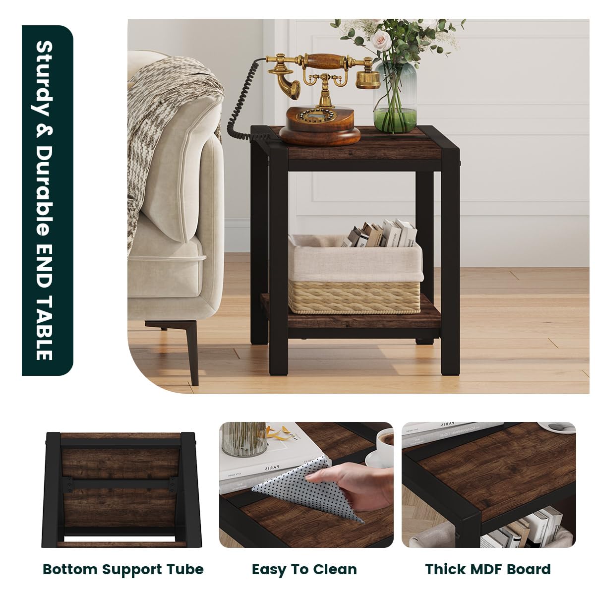Console Table with 2 Drawers Z436
