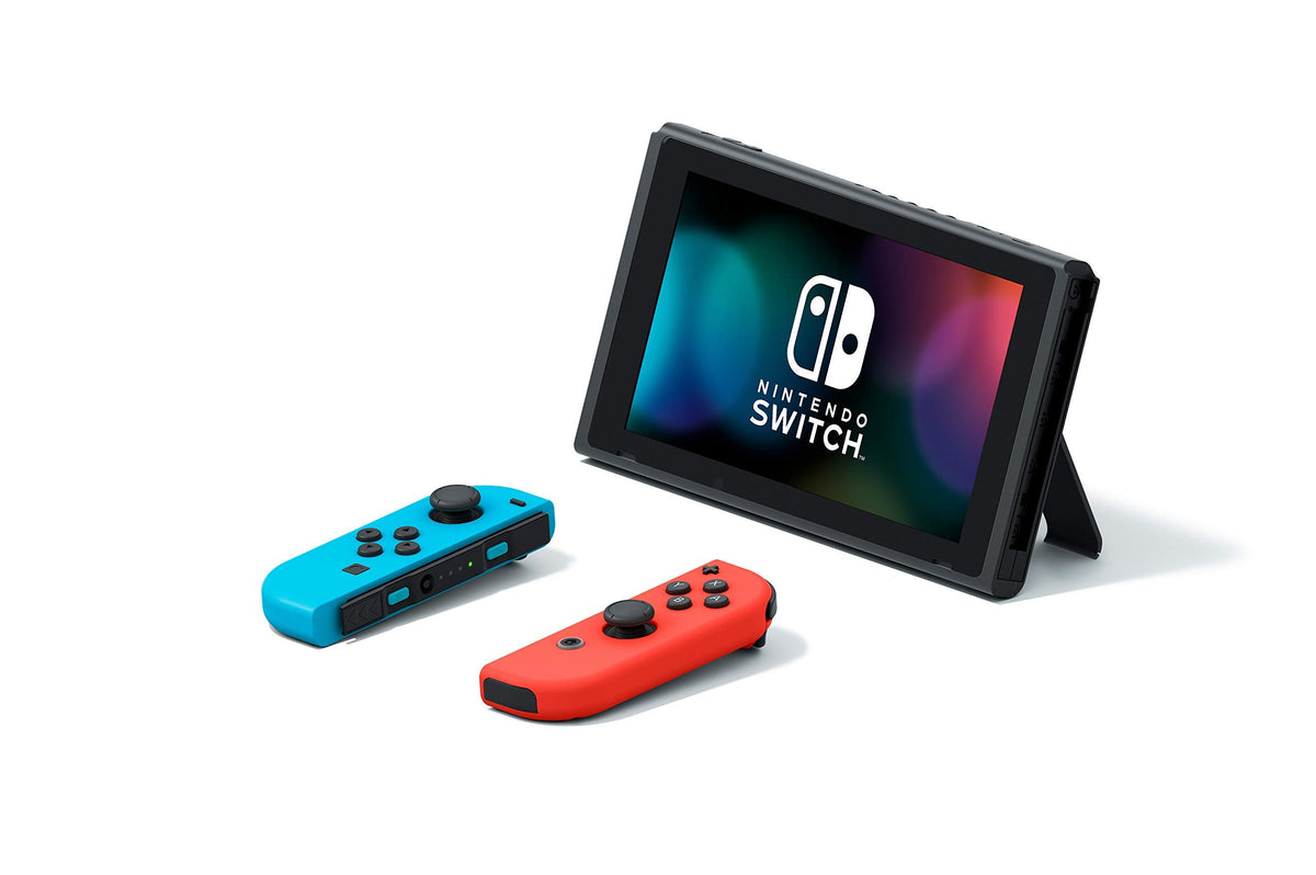 Neon Blue and Neon Red Switch Console G23832