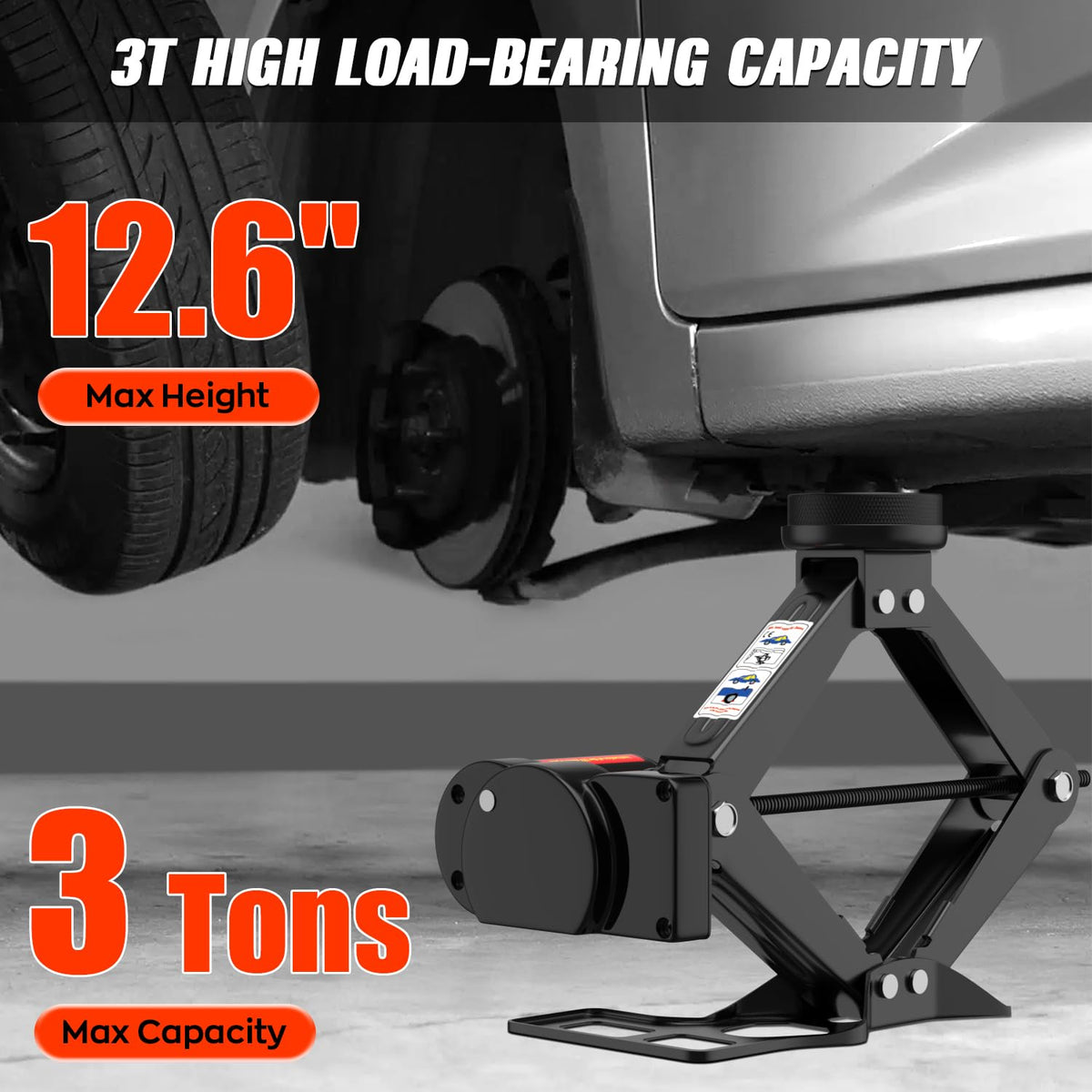3 Ton Electric Scissor Jack W1172