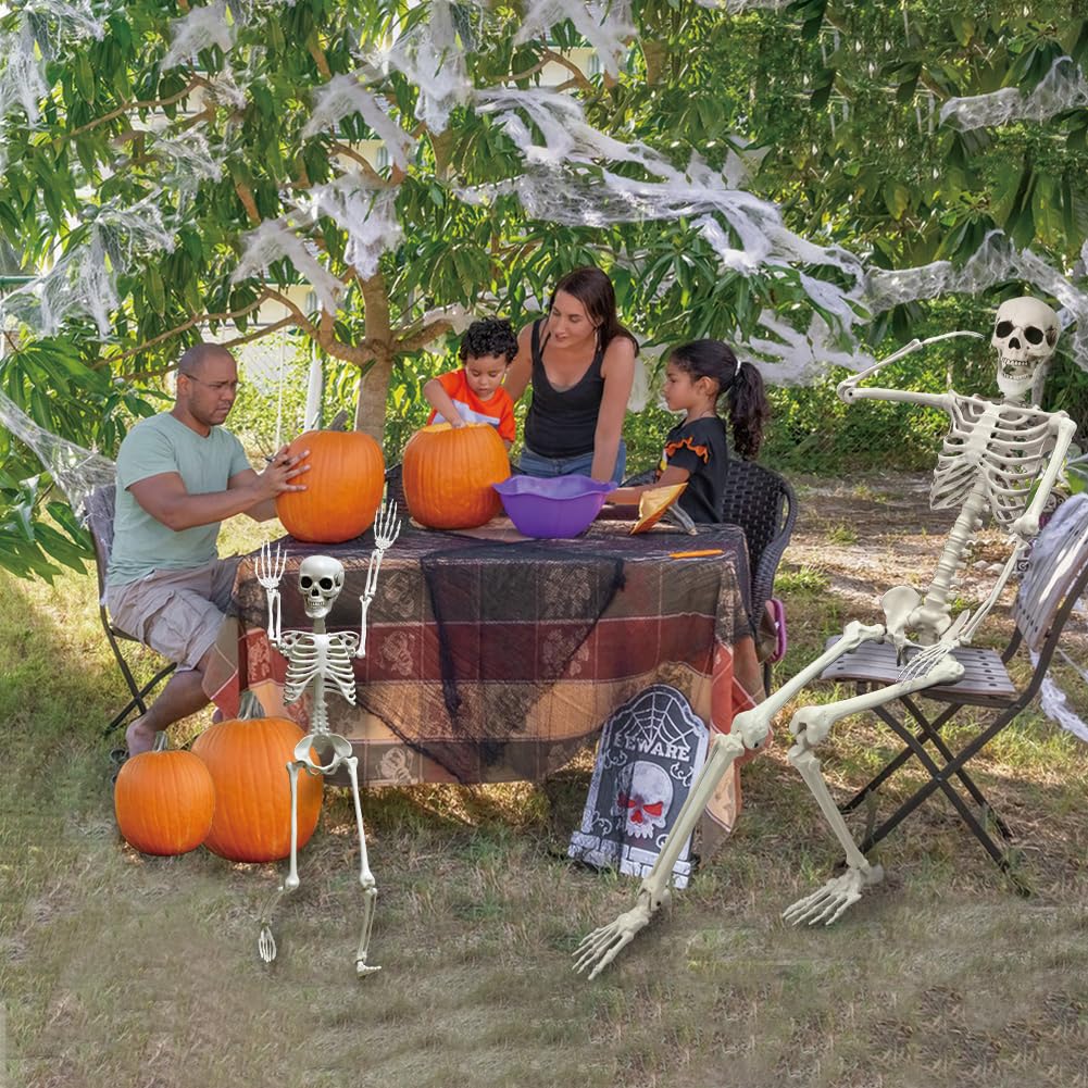 Life Size Skeleton with Movable Joints G728743