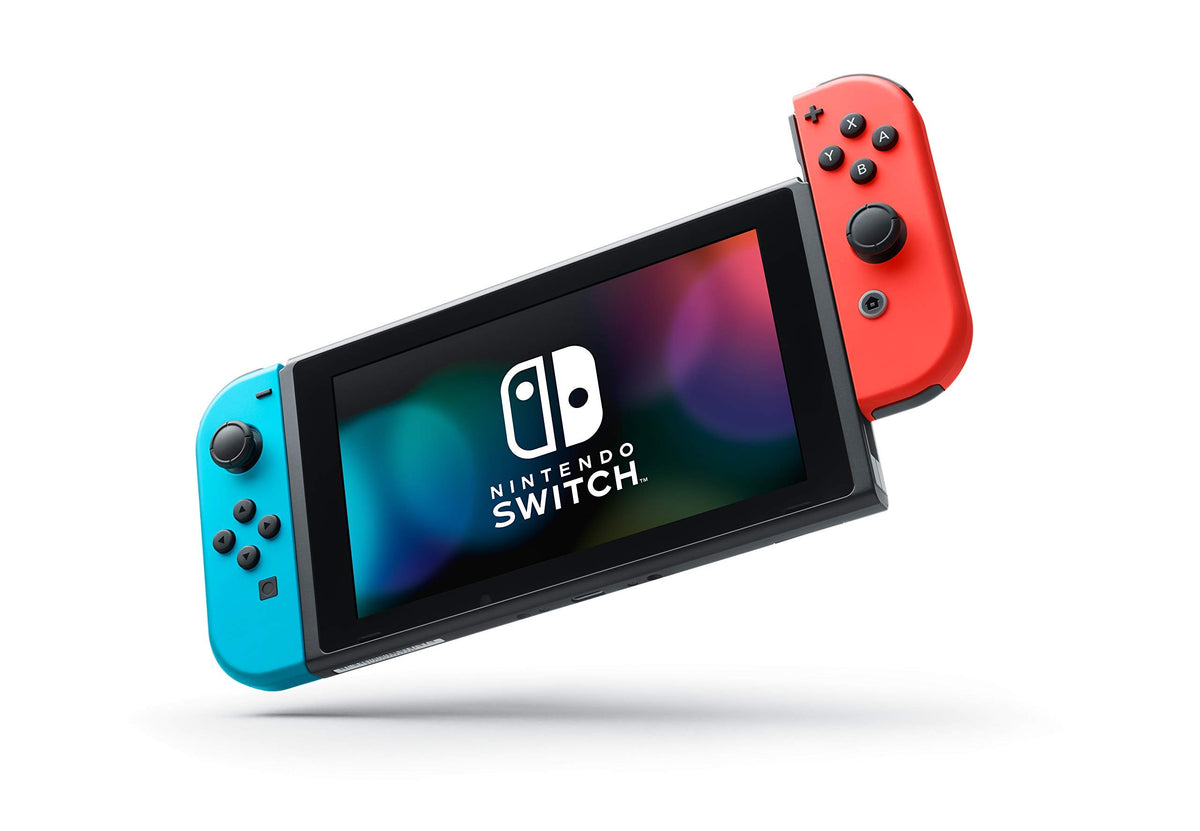 Neon Blue and Neon Red Switch Console G23832