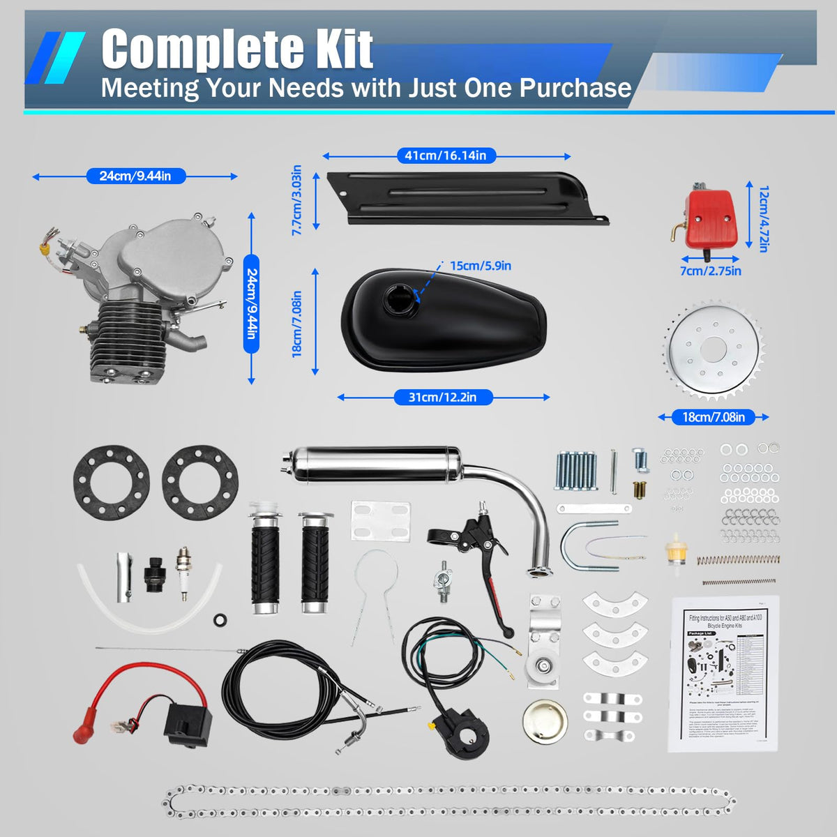 2 Stroke Air Cooling Bicycle Engine Kit C716231