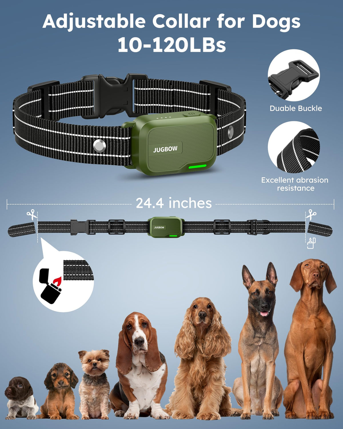 2 Dogs Shock Collar with Remote Z19310