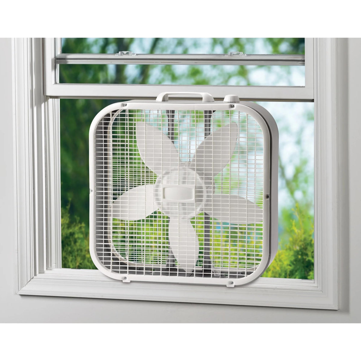 20 Inch Classic Box Fan with Carry Handle O415