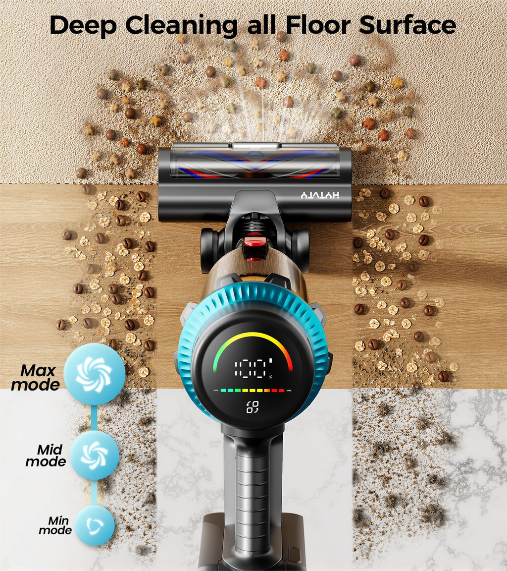 650W 60Kpa 70 Mins Cordless Stick Vacuum Cleaner L543439
